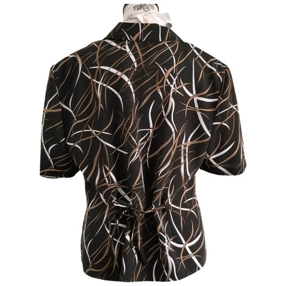 NWT deadstock vintage short sleeves blouse - Picture 2 of 4